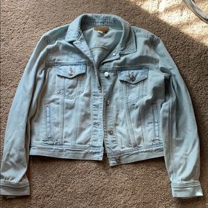 White washed jean  jacket